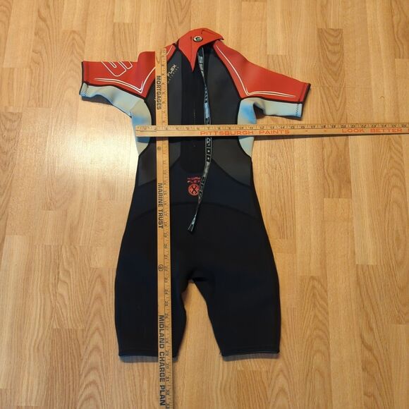 Sea Doo BRP Half Wet Suit Stallion Youth Size 8 Red Water Sports Swim Surf - Picture 2 of 7